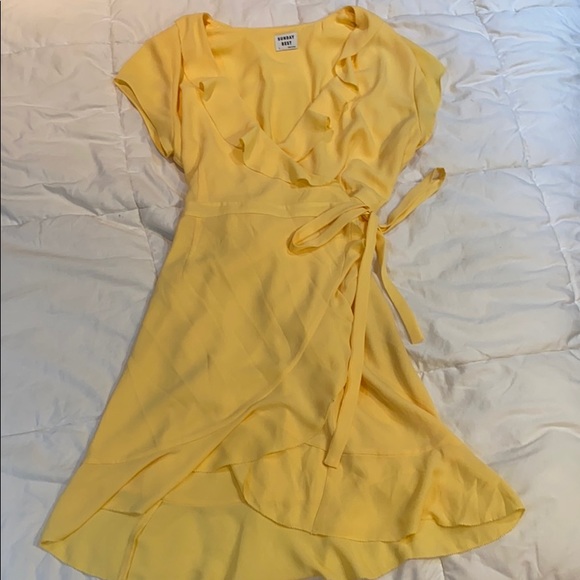 Sunday Best mini wrap dress - Picture 3 of 5